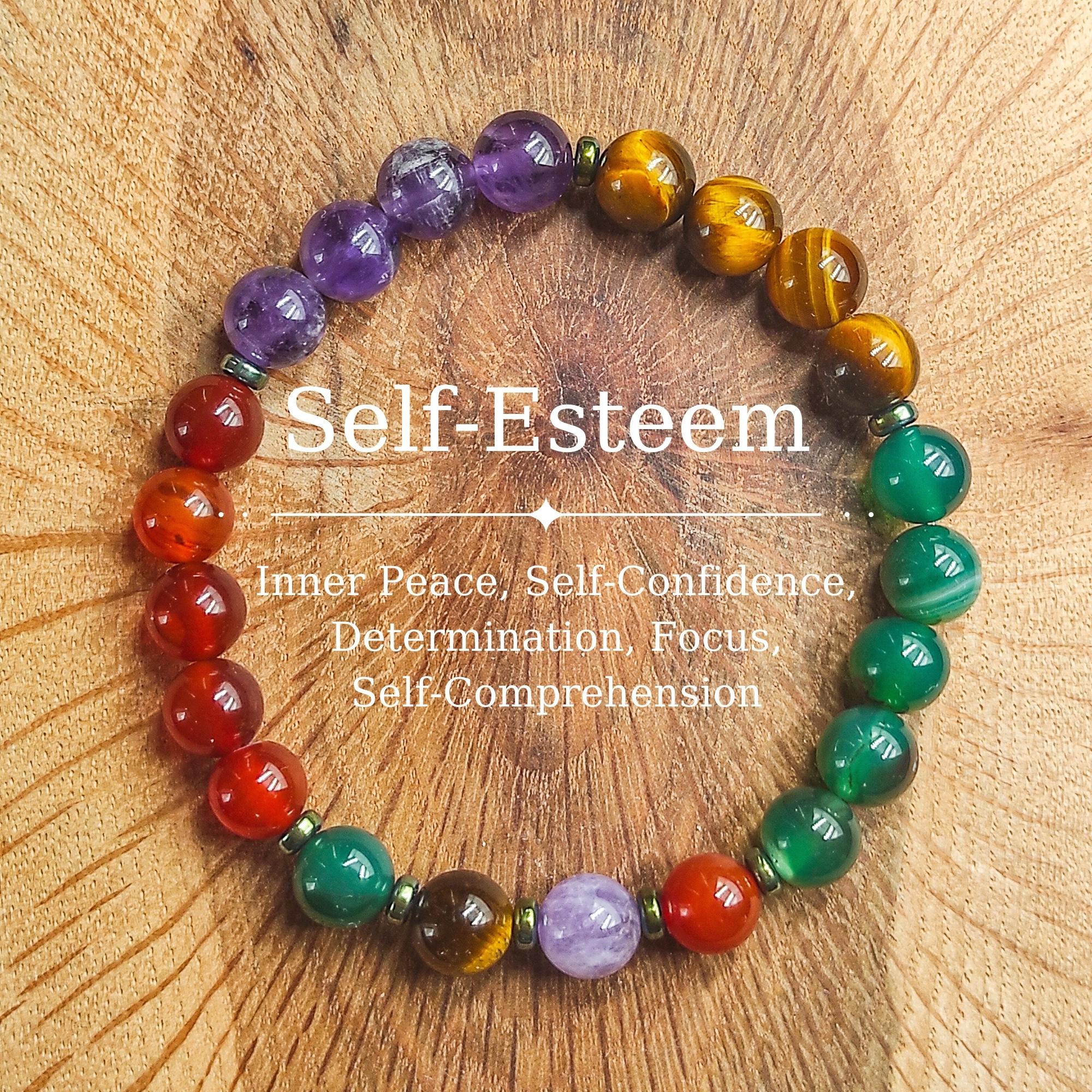 Self-Esteem Gemstone Bracelet