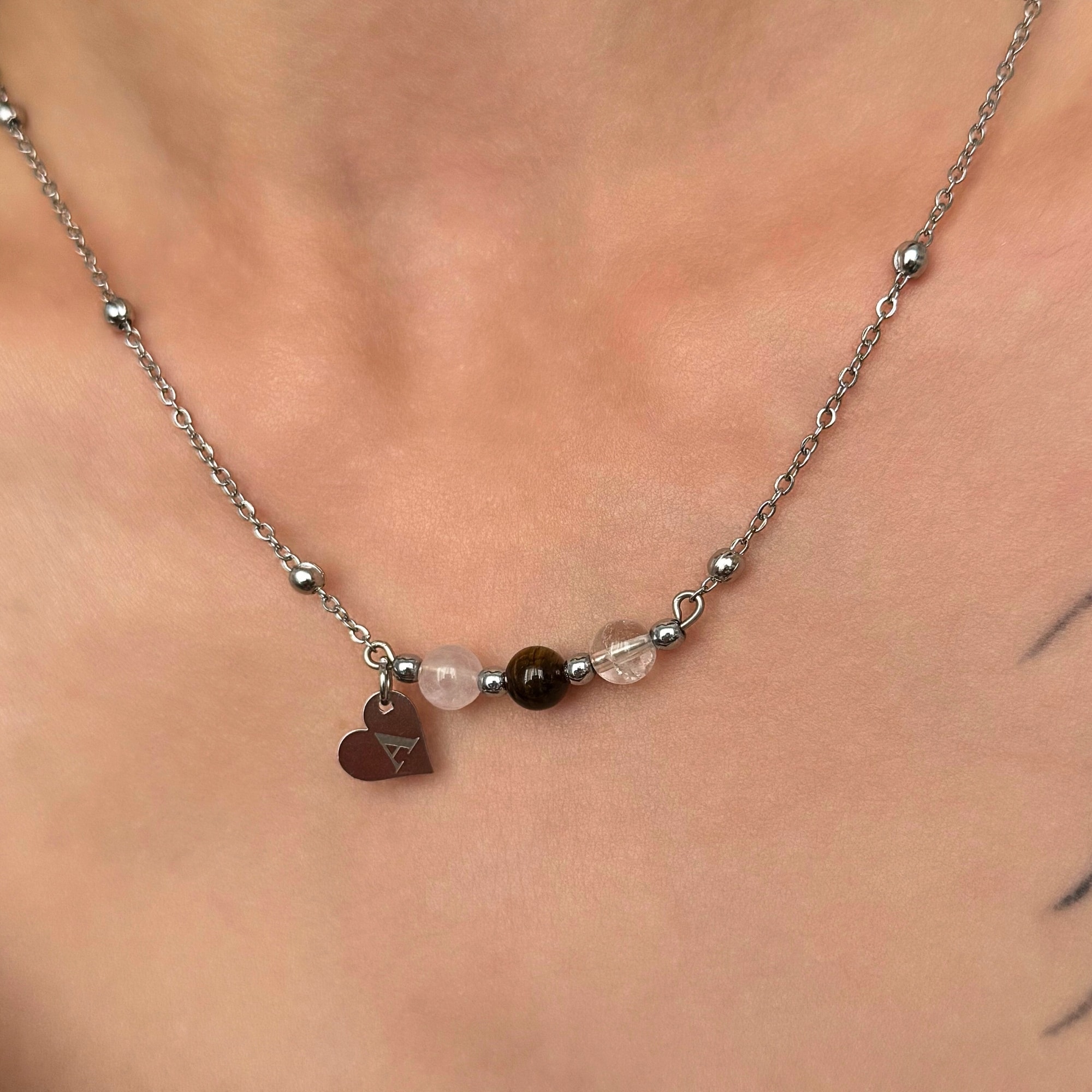 ♌️ Aslan Burcu – Kişiye Özel Silver Çelik Burç Kolye