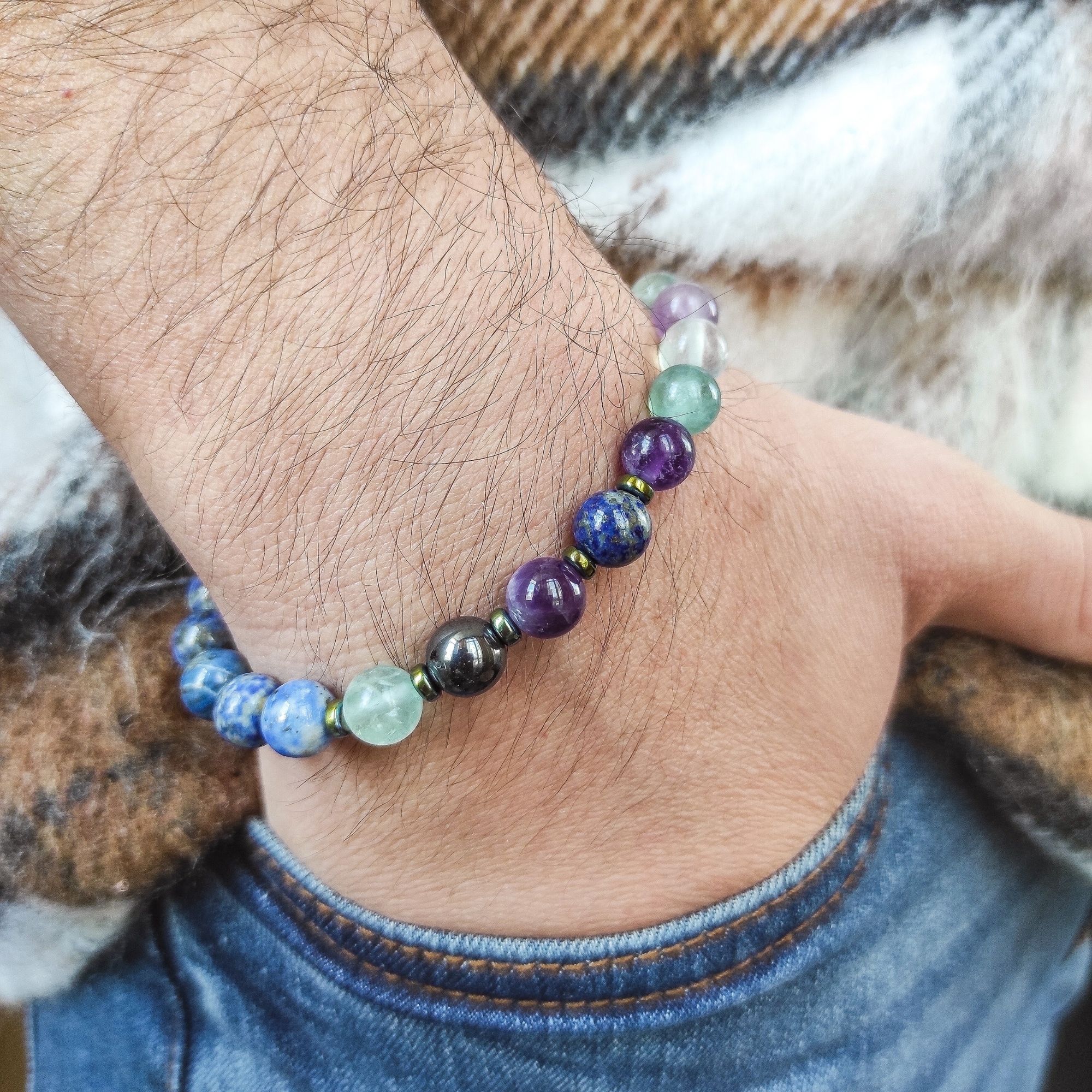 Memory and Mental Focus Gemstone Bracelet