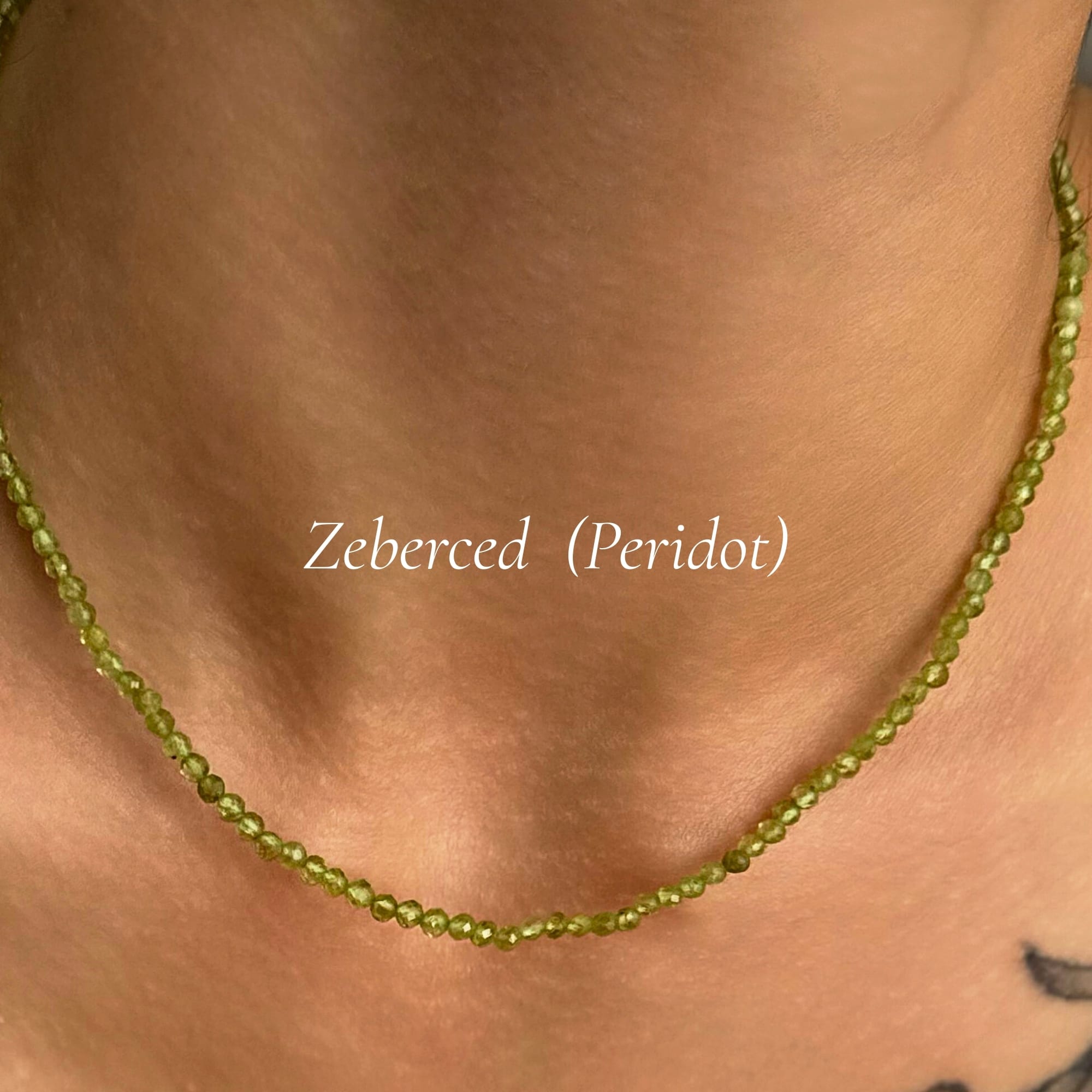 Doğal Zebercet(Peridot) Kolye – Yeşilin Canlı Işıltısı 💚