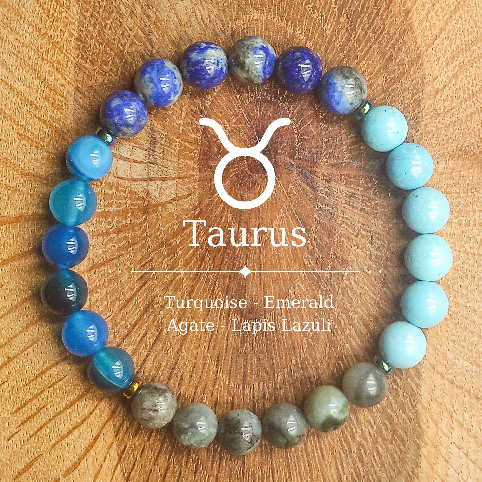 Taurus Gemstone Bracelet