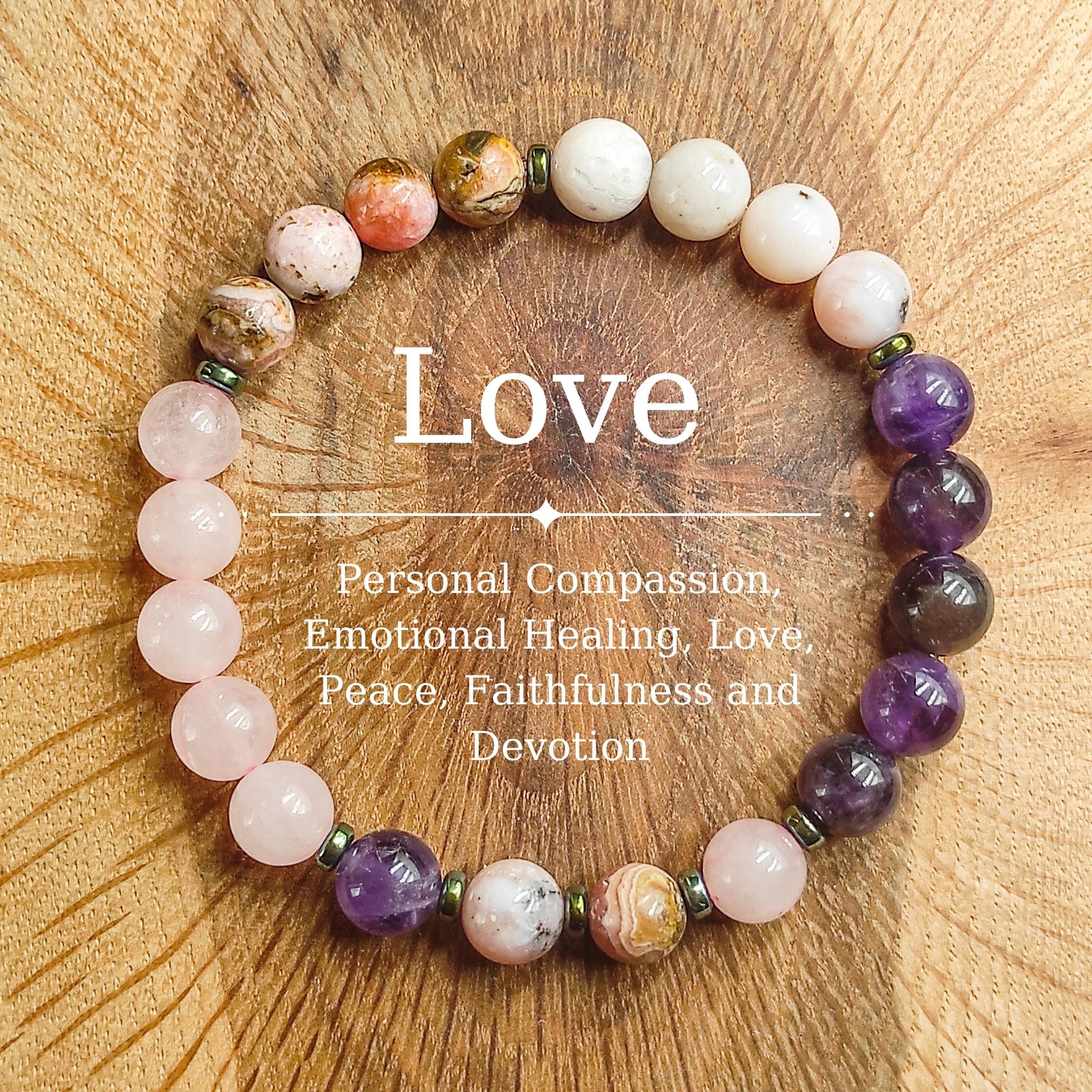 Love Gemstone Bracelet