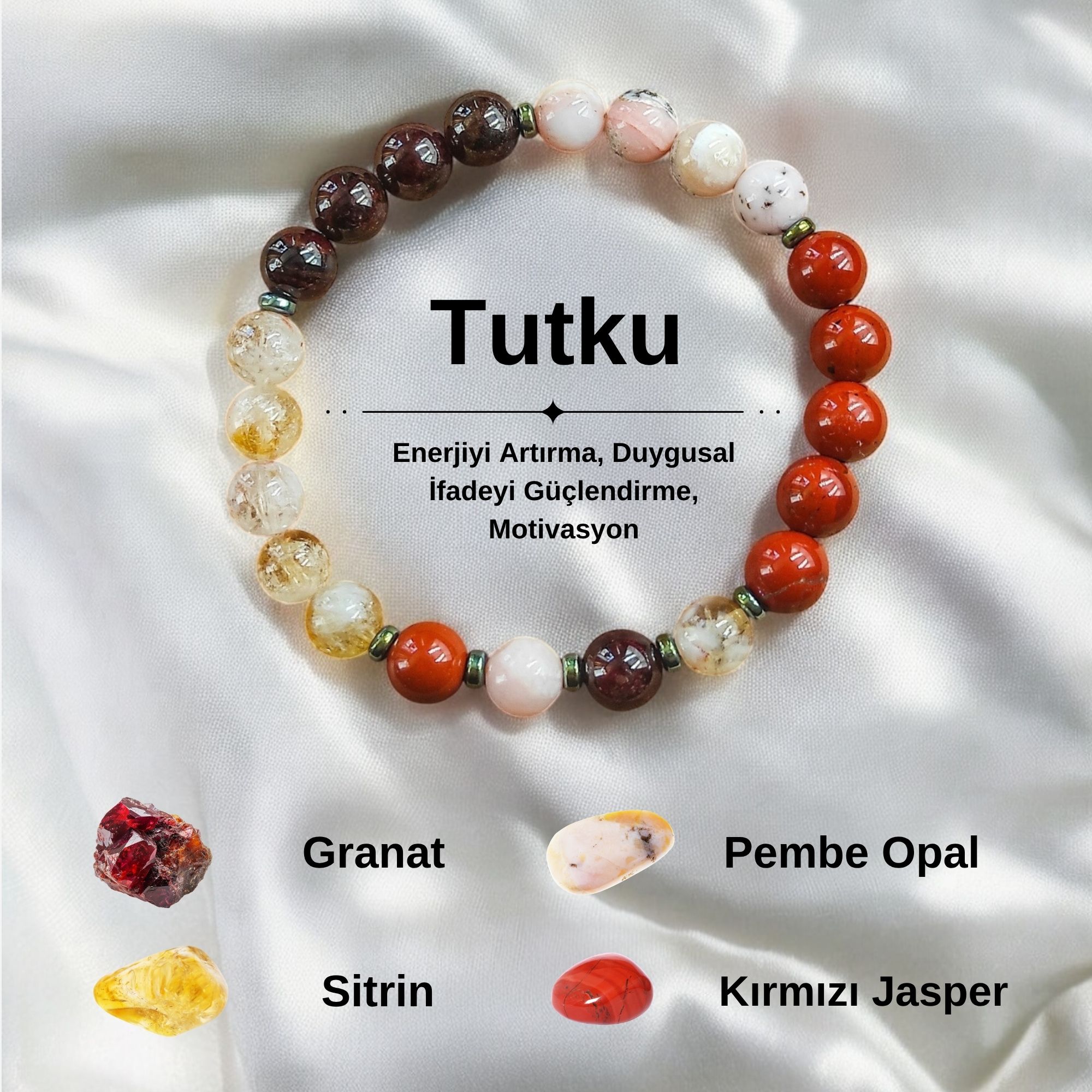 Tutku Doğal Taş Bileklik