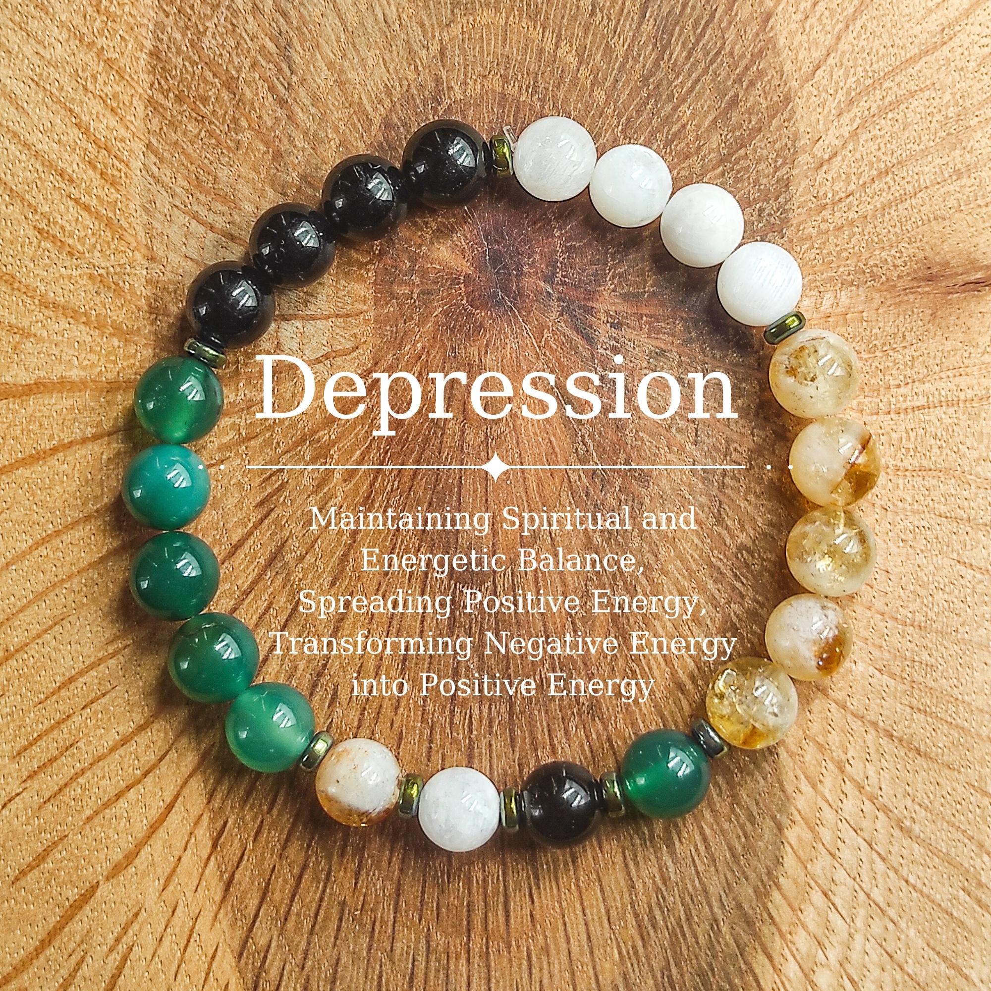 Depression Gemstone Bracelet