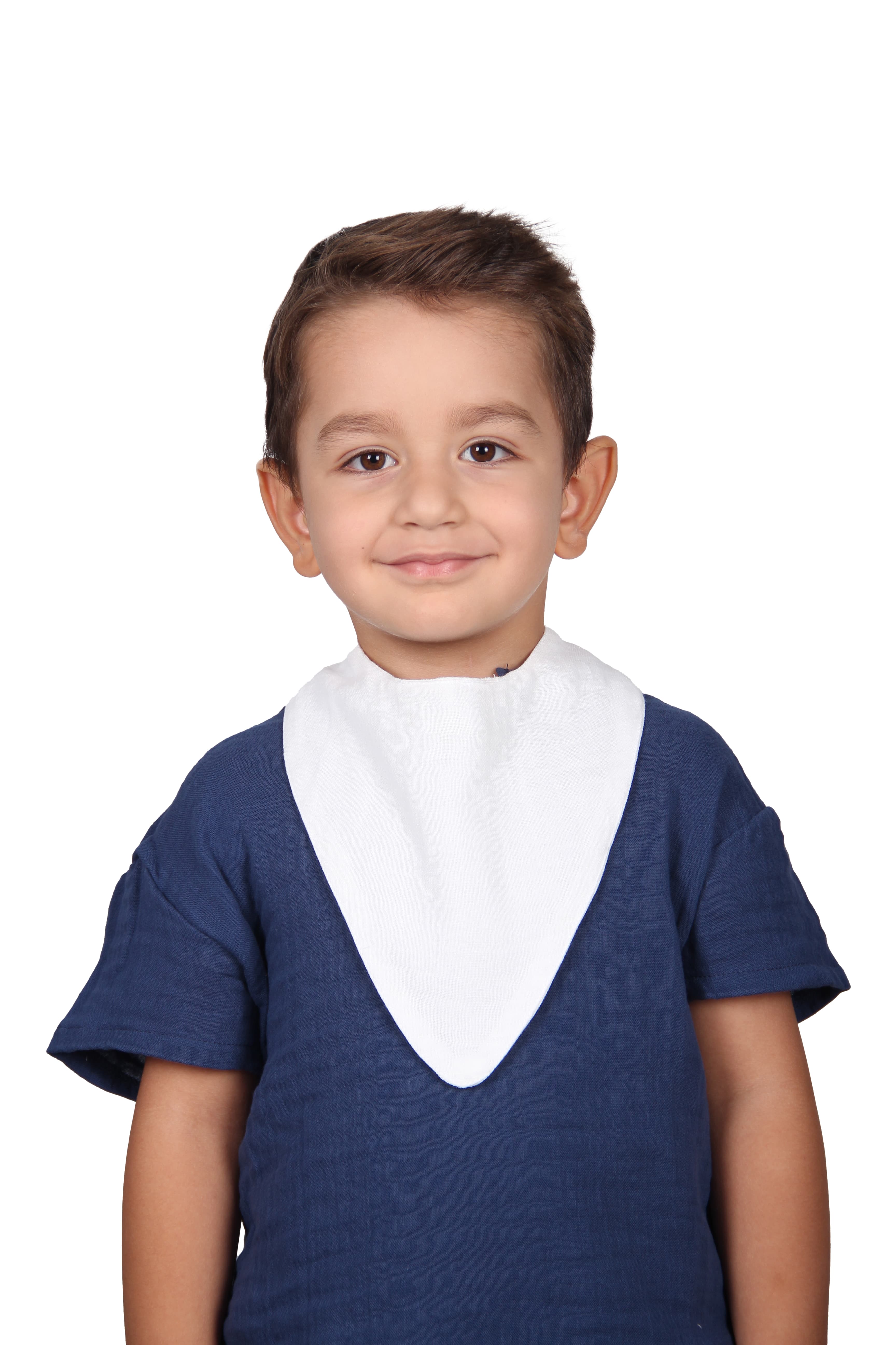 Müslin Fular - BEYAZ