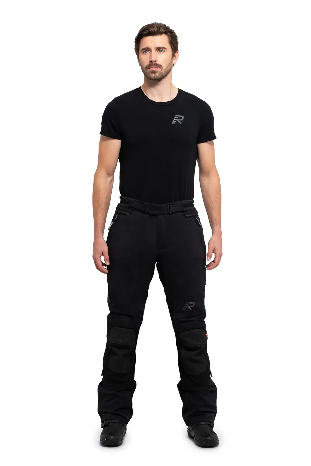 Armatou-R Erkek Kışlık Motosiklet Pantolonu C2 Normal Paça Siyah-999