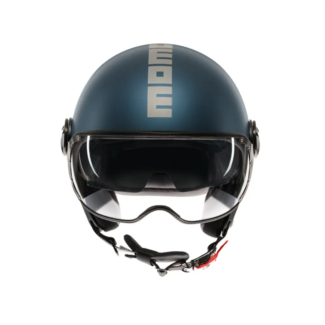 MOMO KASK/FGTR EVO MONO MATT AVIO SILVER