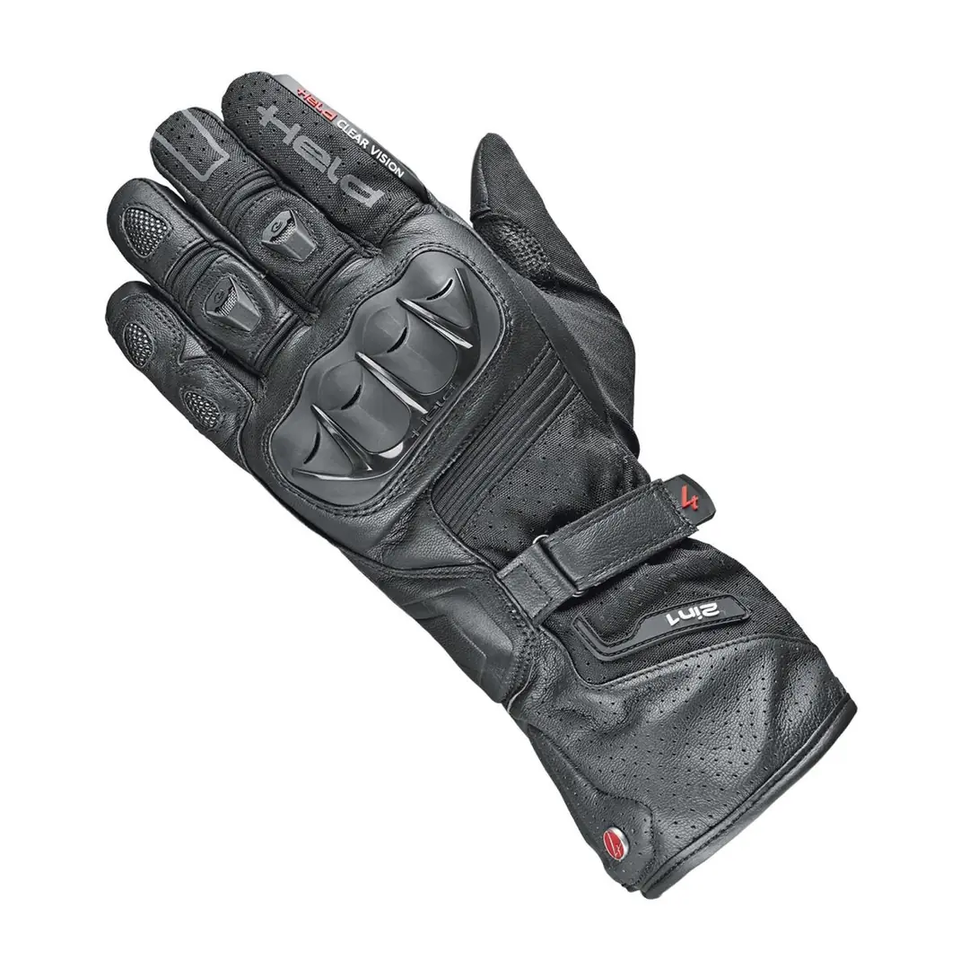 Held Air n Dry 2 Gore-Tex Korumalı Motosiklet Eldiveni Siyah
