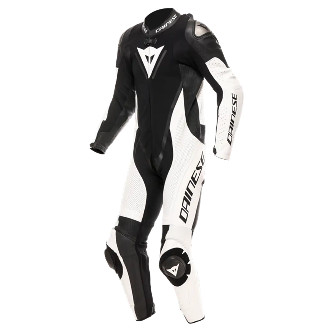 DAINESE / DEMON SPRINT PERF 1PC LEATHER SUITBLACK/WHITE