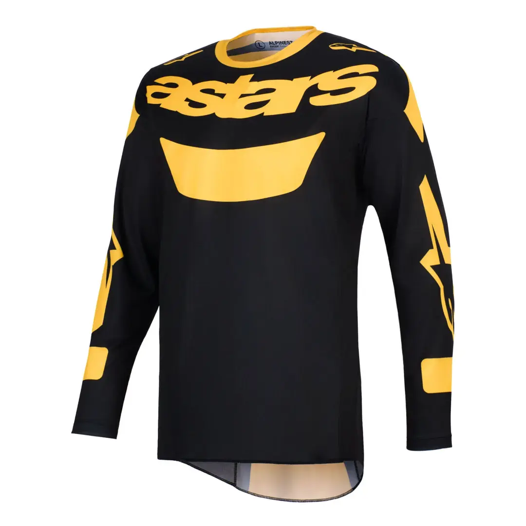Alpinestars Racer Riway Off-Road Motosiklet Jerseyi Sarı / Siyah