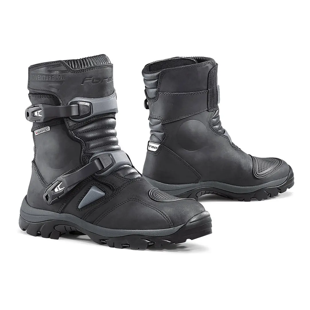 Forma Adventure Dry Kısa Korumalı Motosiklet Botu Siyah