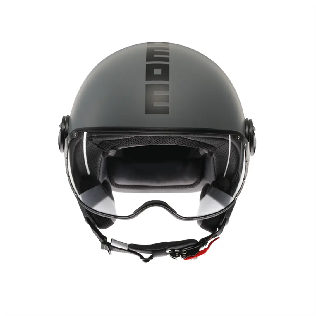 MOMO KASK/ FGTR CLASSIC MONO MATT GREY/BLACK