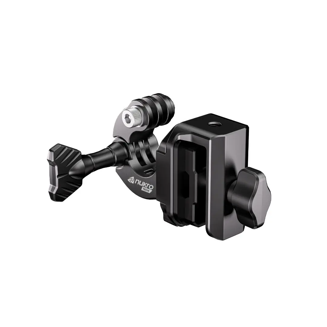 Nukrotech QDM-200 Motosiklet Ön Camı İçin Aksiyon Kamera Montaj Seti