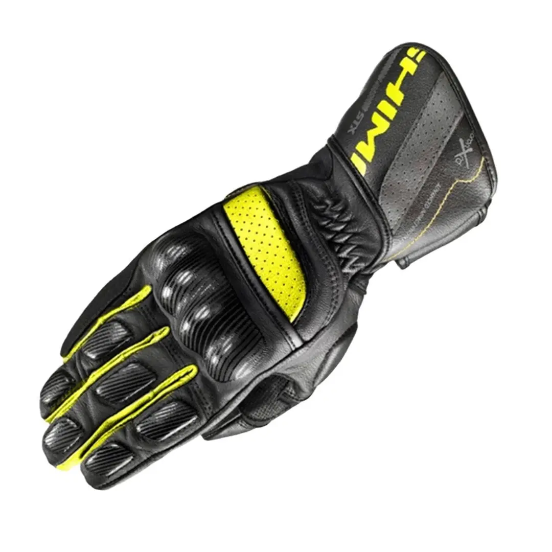 Shima STX-2 Korumalı Motosiklet Eldiveni Siyah / Sarı