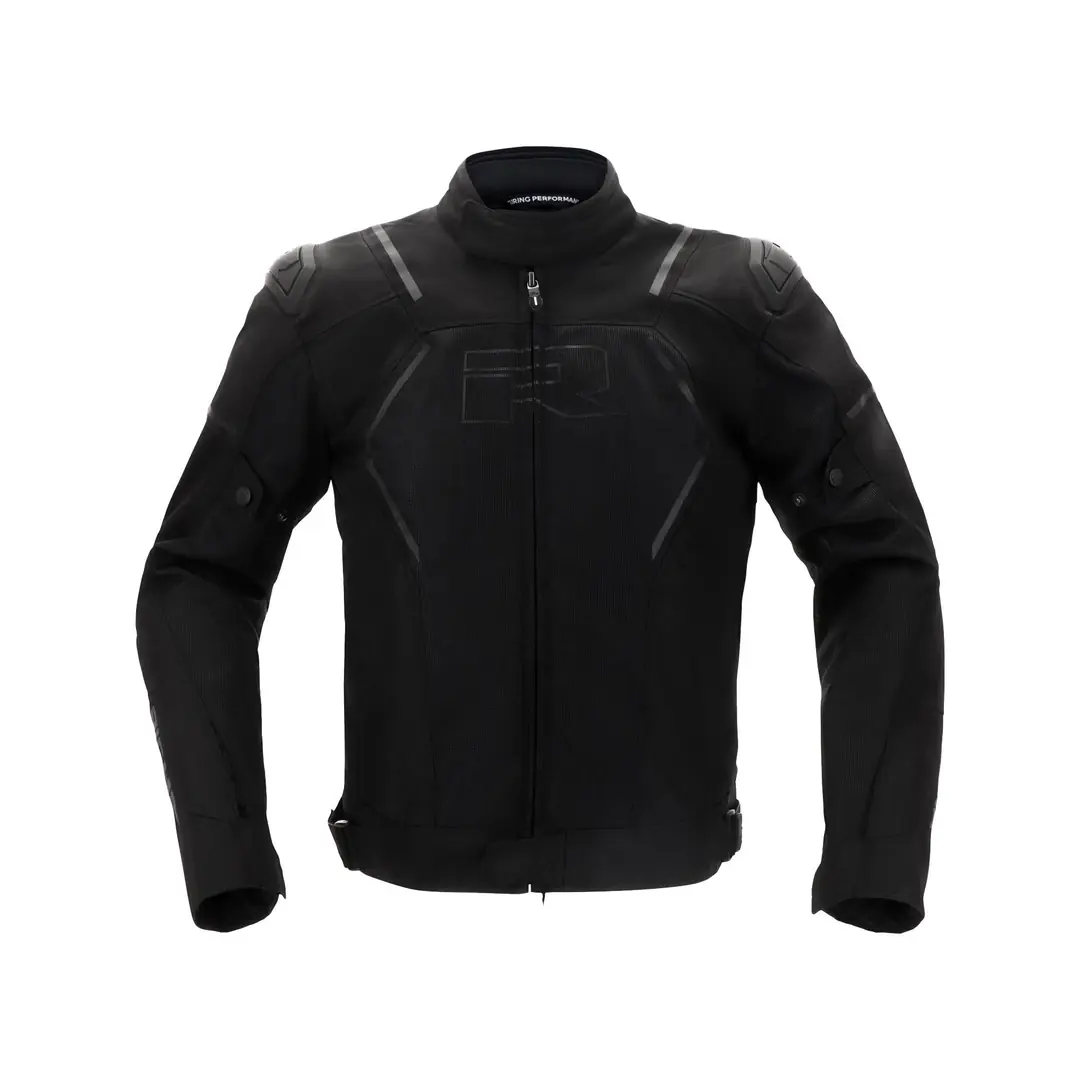 Vendetta Mesh Erkek Yazlık Motosiklet Ceketi Siyah-100