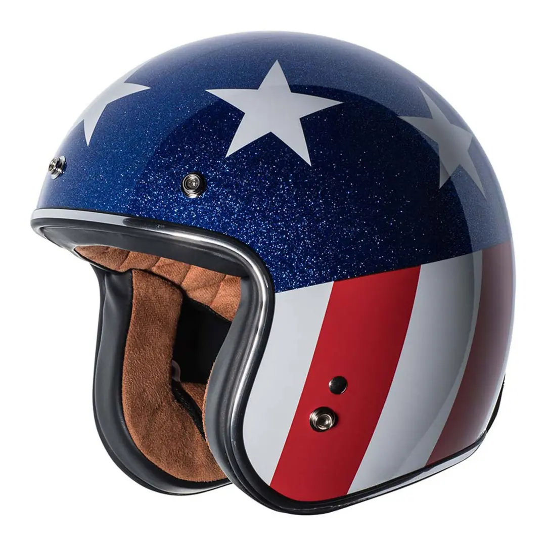 Torc T-50 Del Mar Captain Vegas Açık Motosiklet Kaskı Beyaz