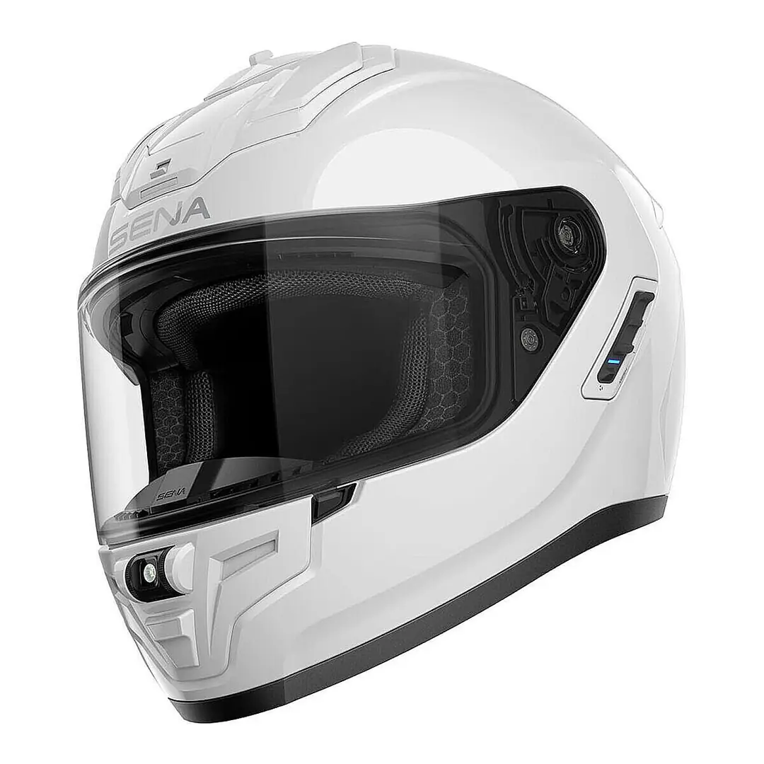 Sena Phantom ANC Interkomlu Motosiklet Kask Beyaz