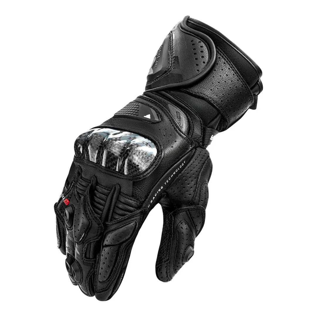 Shima RS-3 Korumalı Motosiklet Eldiveni Siyah