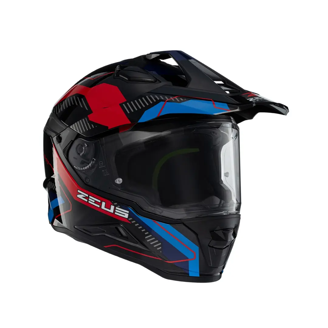 ZEUS KASK/ZS-913 BK19P BLACK RED BLUE