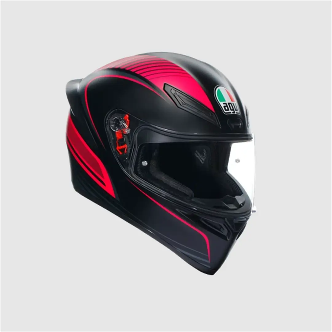 AGV KASK/K1 S WARMUP BLACK PINK