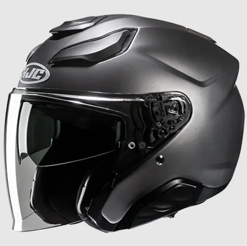 HJC F31 KASK SEMI FLAT TITANIUM