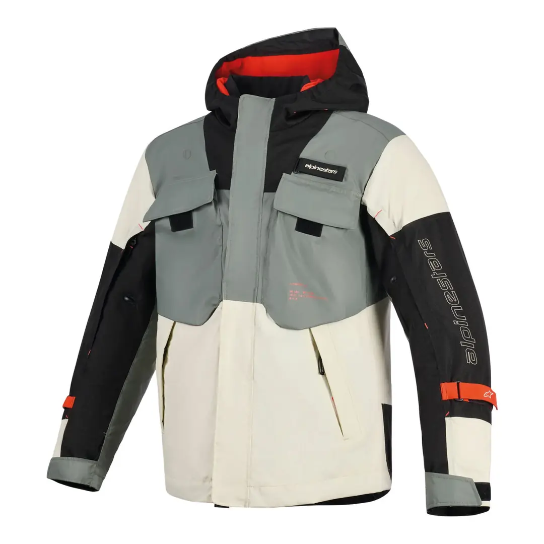 Alpinestars Mospher WP Korumalı Motosiklet Montu Gri / Siyah