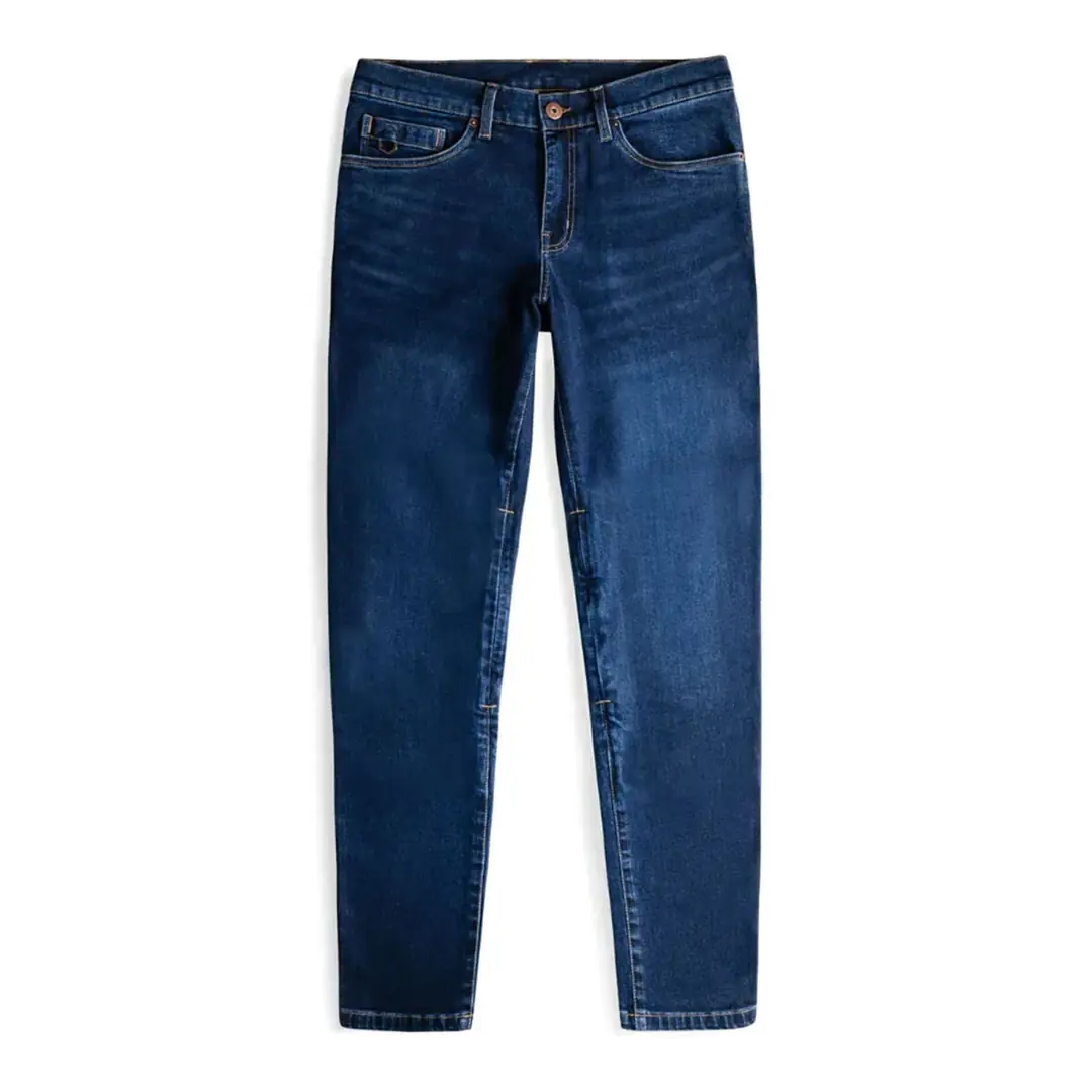 Knox Kirkstone Korumalı Denim Motosiklet Pantolonu Mavi