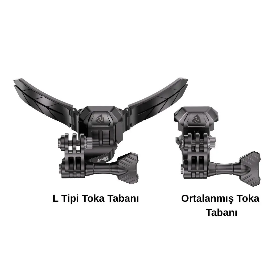 Nukrotech Aksiyon Kamera Alt Çene Bağlantı Aparatı Seti