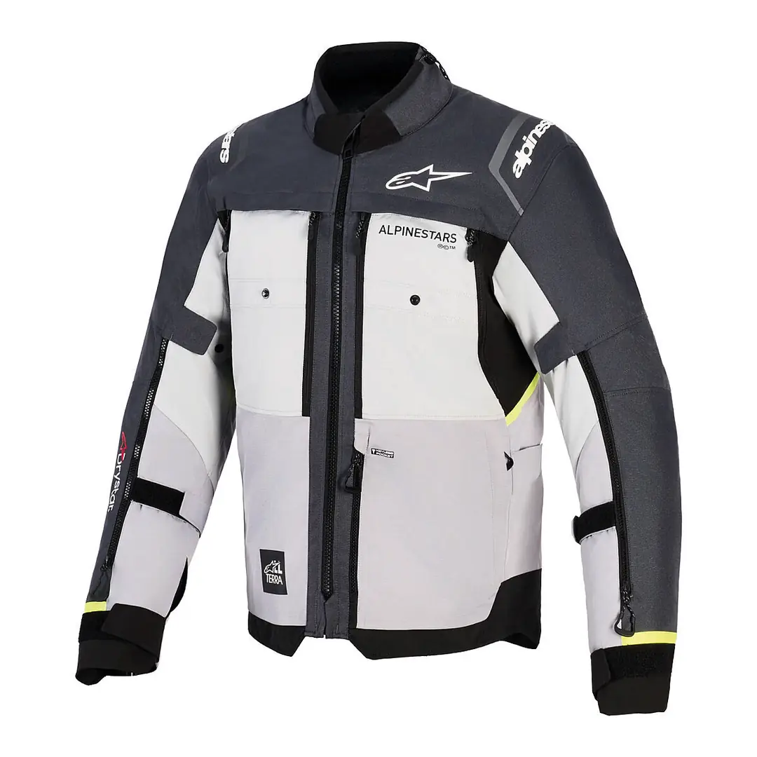 Alpinestars Cusco DS WP Korumalı Motosiklet Montu Gri