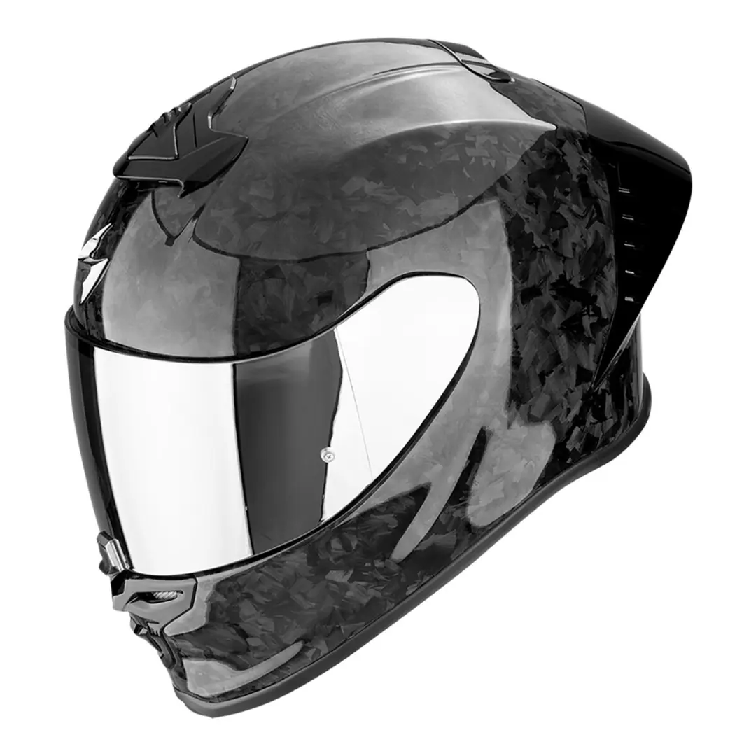Scorpion EXO R1 Evo II Carbon Air Onyx Spor Motosiklet Kask Siyah