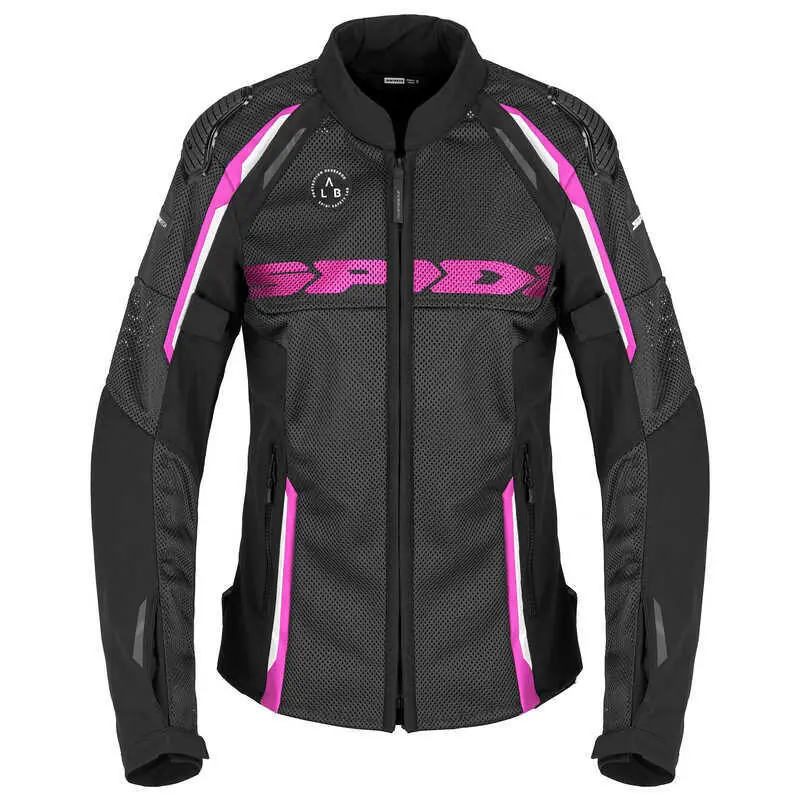 SPIDI RACE WARRIOR 2 NET LADY YAZLIK CEKET SİYAH FUŞYA