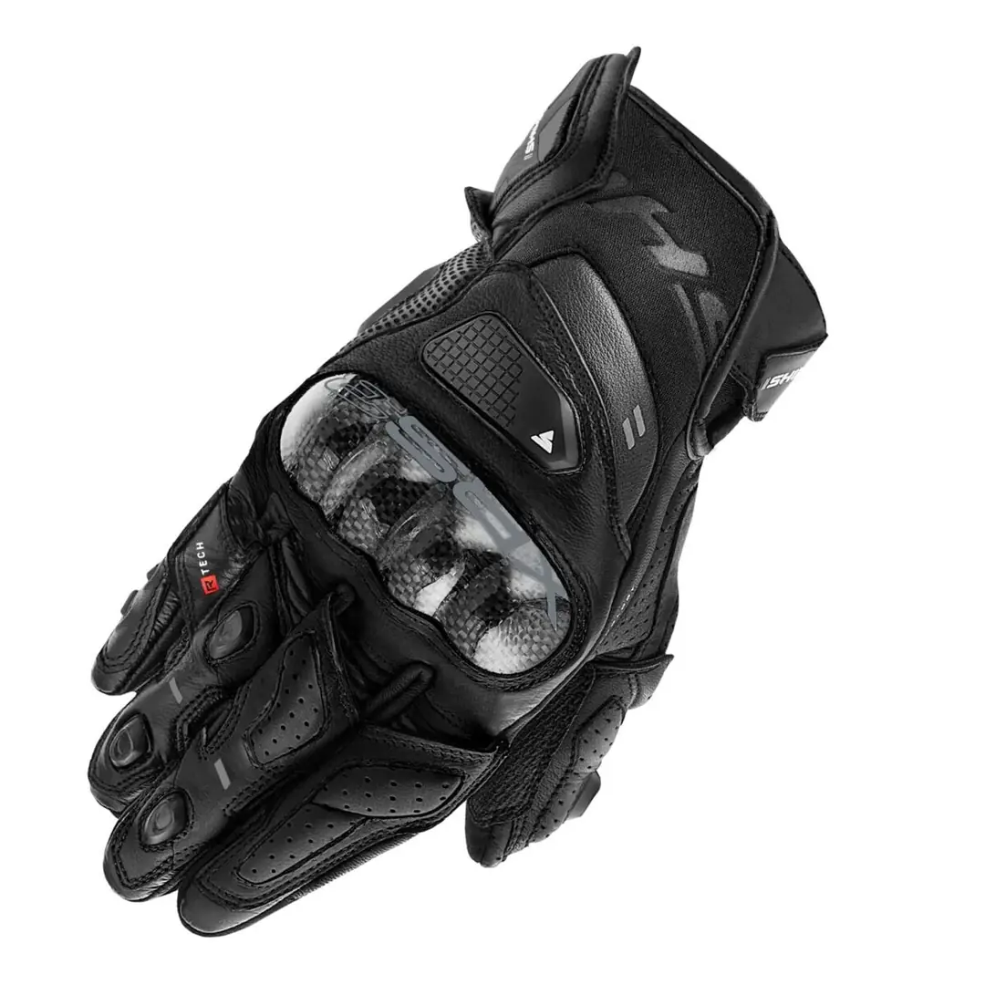 Shima XRS3 Korumalı Motosiklet Eldiveni Siyah