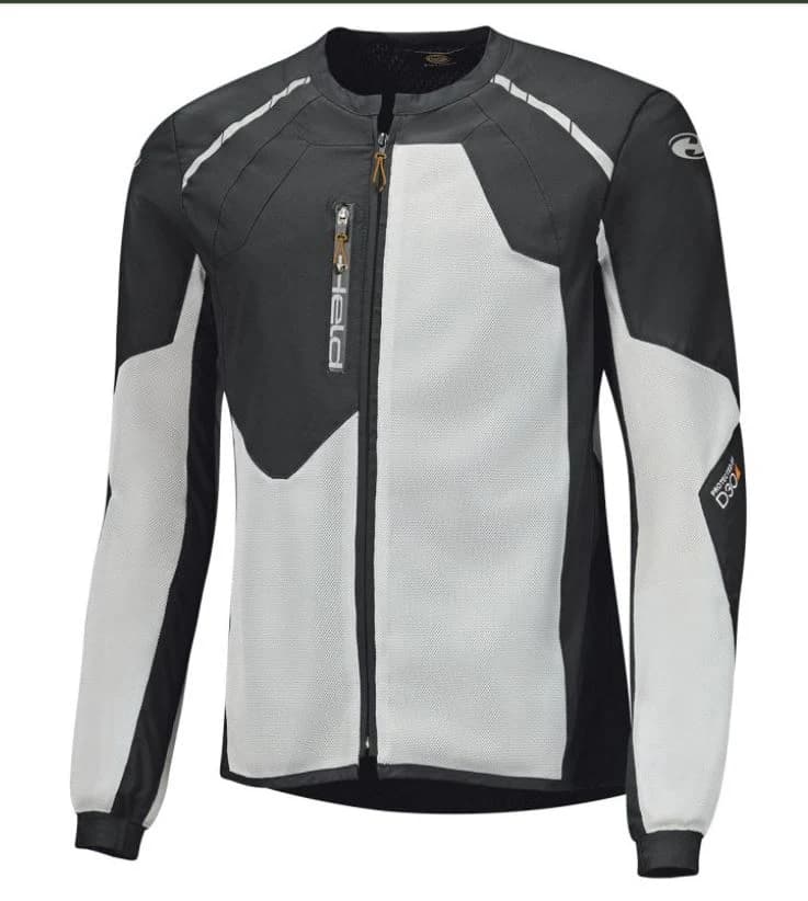 Held Pro X Air File Korumalı Motosiklet Montu Siyah/Gri