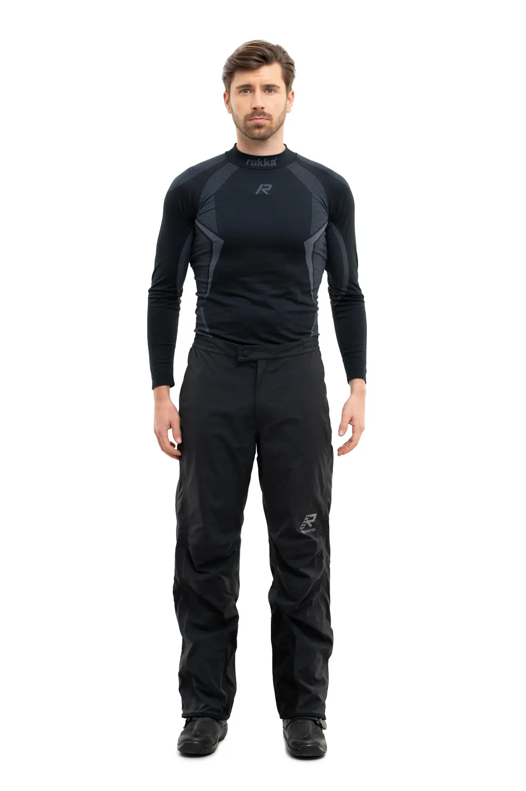 Transfo-R Gore-Tex Erkek Motosiklet Yağmurluğu Alt C2 Normal Paça Siyah-999