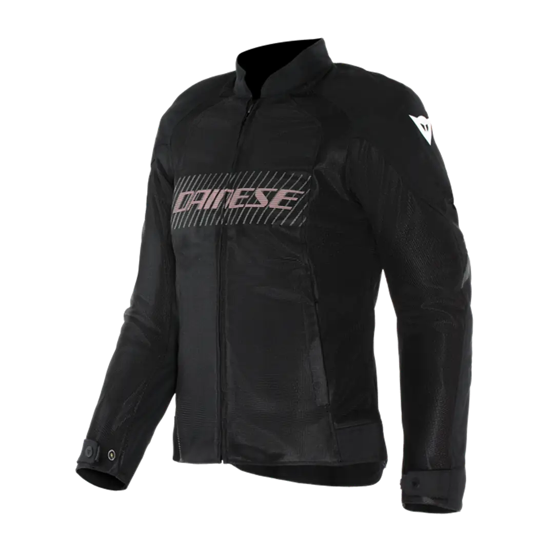 DAINESE CEKET/HEROSPHERE AIR TEX JACKET WMN BLACK WHITE PEACH