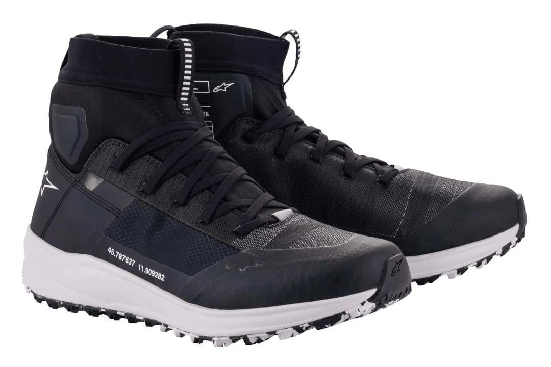Alpinestars Speedforce Korumalı Motosiklet Botu Siyah/Beyaz