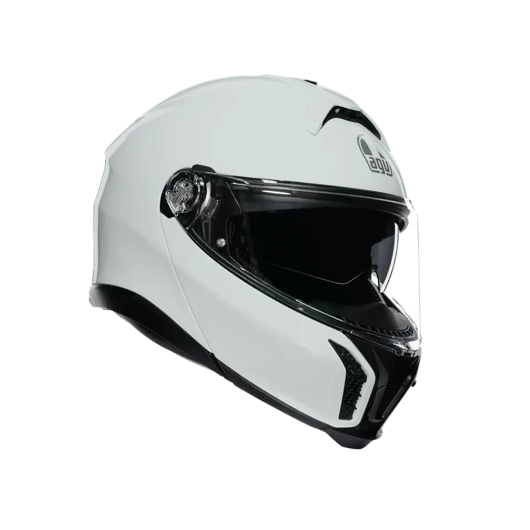 AGV KASK/TOURMODULAR SOLID MPLK STELVIO WHITE
