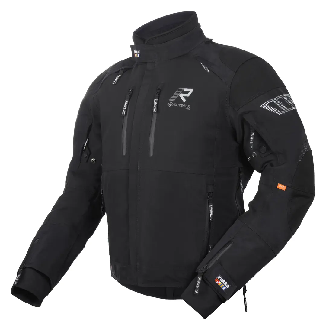 Armageddo-R Gore-Tex Pro Erkek Kışlık Motosiklet Montu Siyah/Beyaz-990
