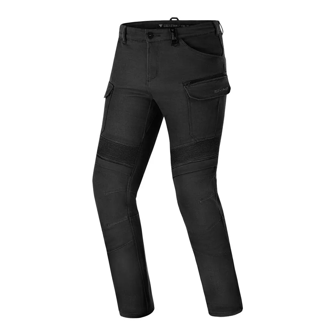 Shima Giro 3.0 Korumalı Motosiklet Pantolonu Siyah