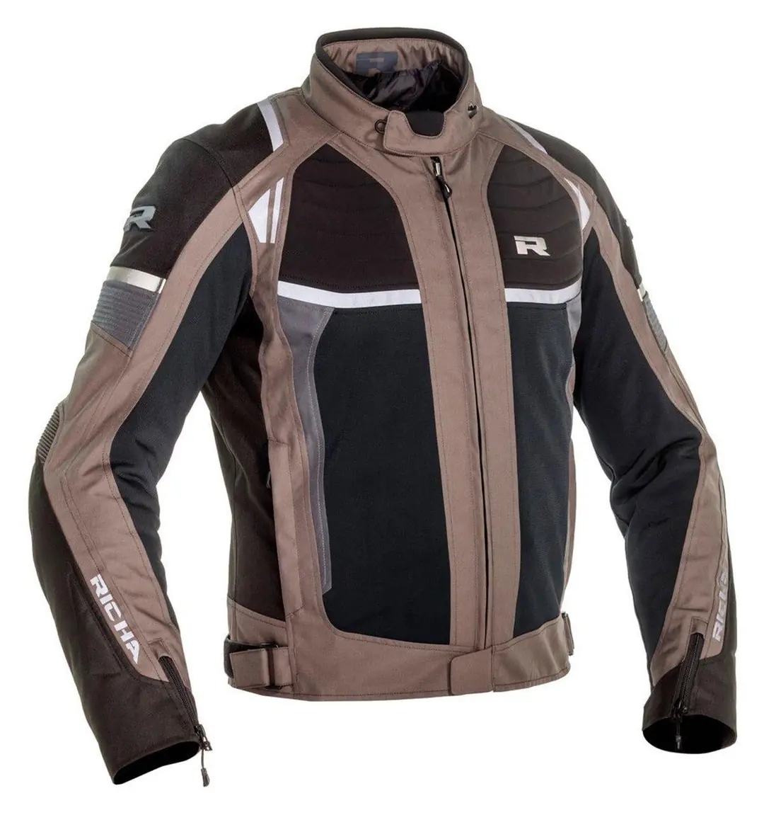 Airstream-X Erkek Kışlık Motosiklet Montu Bronz/Gri-3000