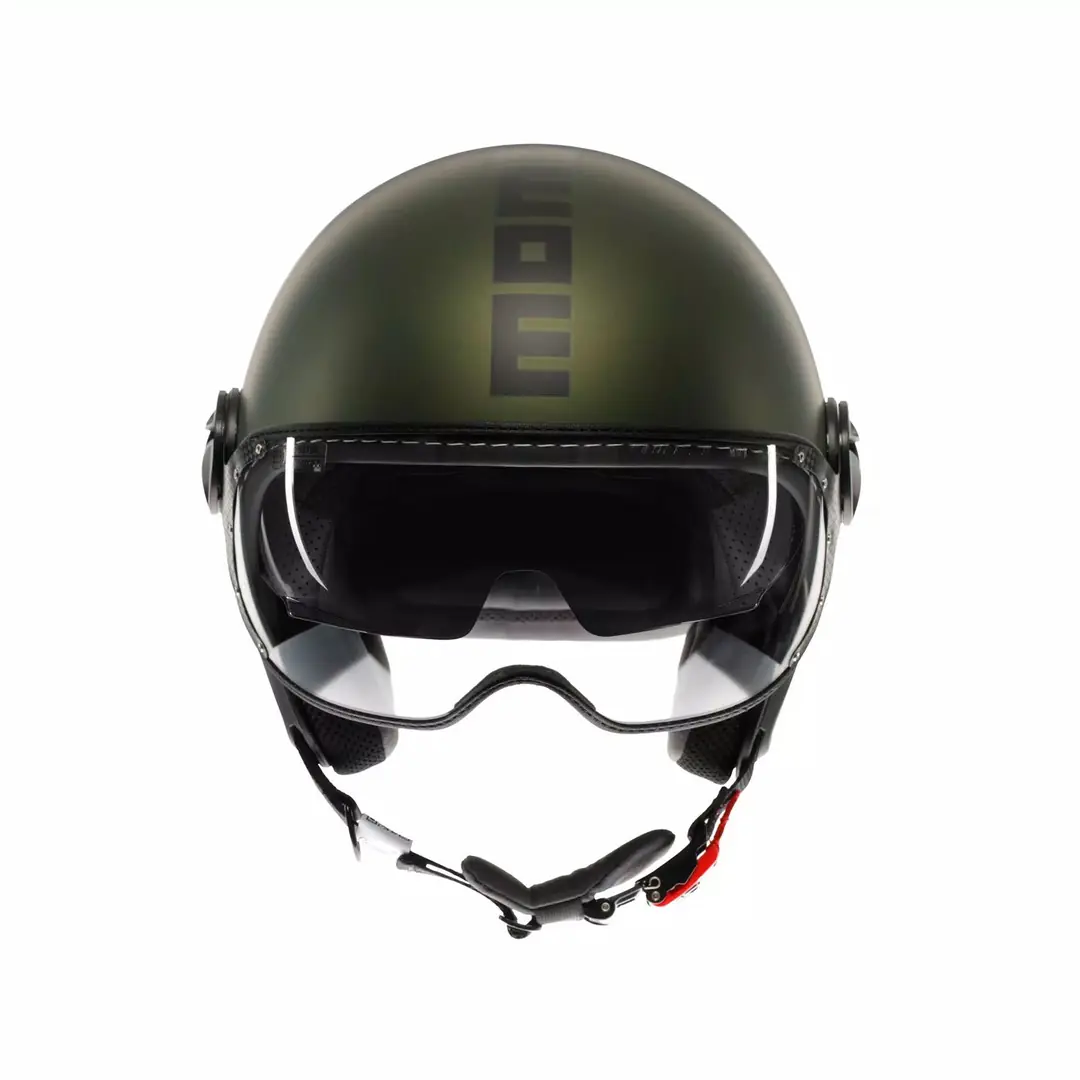 MOMO KASK/FGTR EVO MONO MATT GREEN BLACK