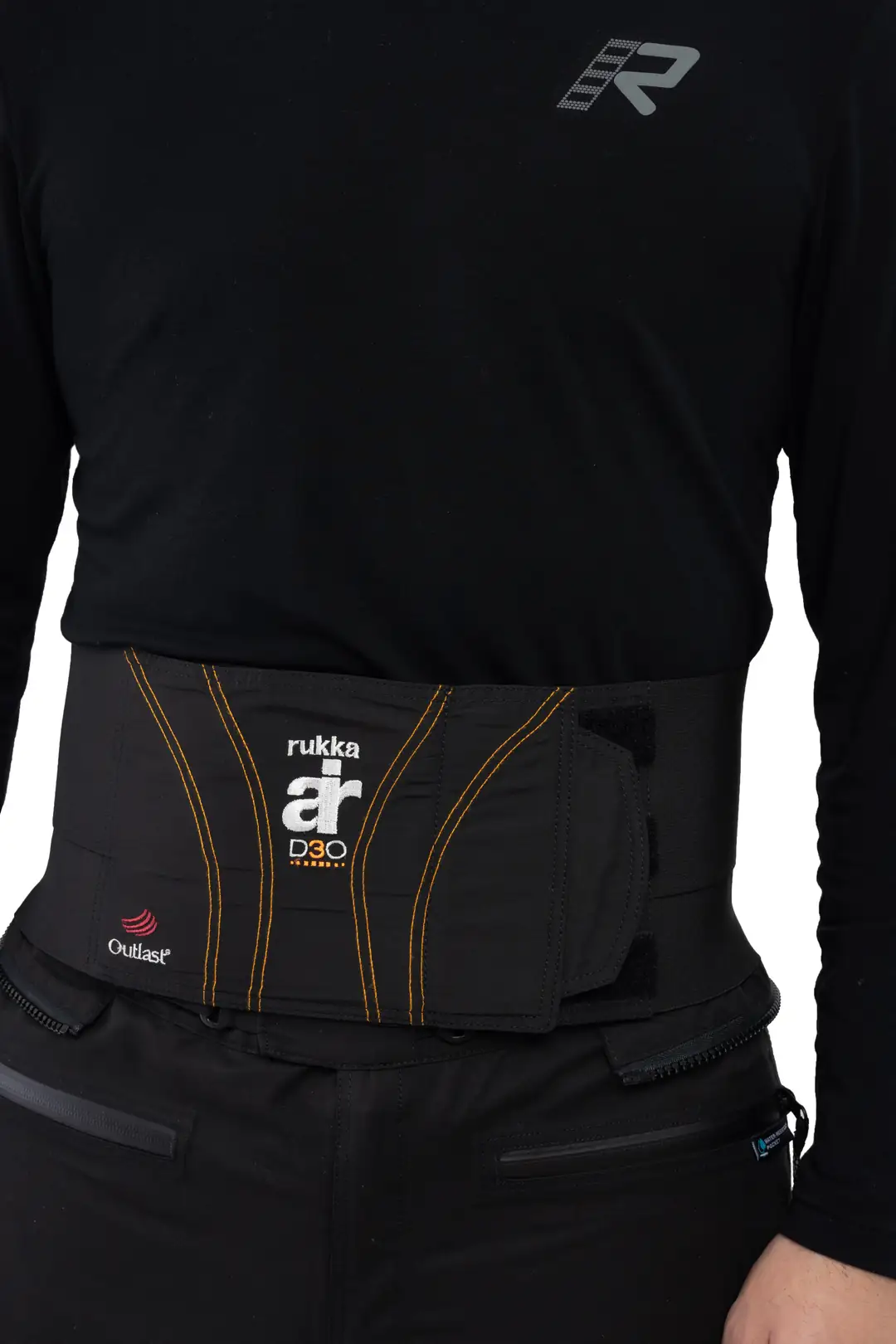 D3O LB Pro Korumalı Bellik Siyah-990