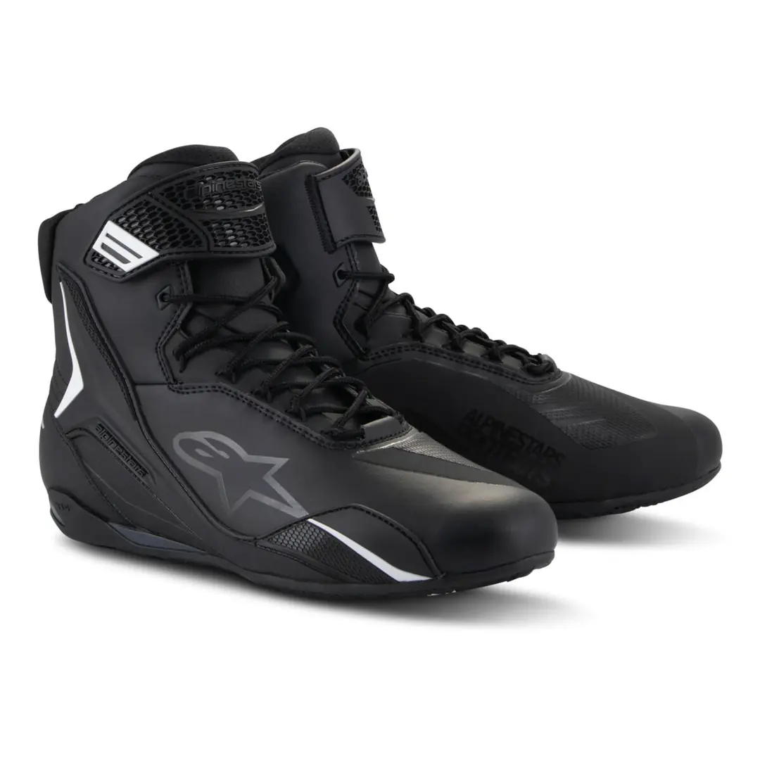 Alpinestars Faster-4 Korumalı Motosiklet Botu Siyah