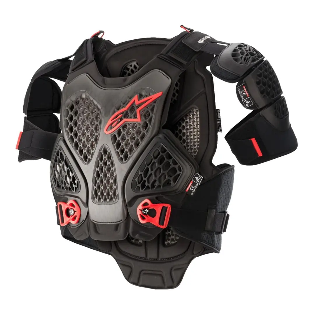Alpinestars A-6 Üst Gövde Koruma Siyah / Kırmızı