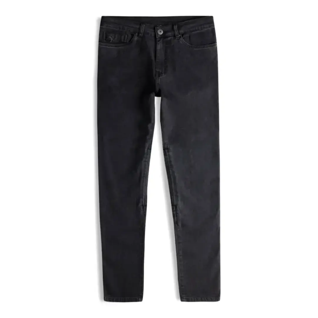 Knox Colton Skinny-Fit Korumalı Denim Kadın Motosiklet Pantolonu Koyu Gri