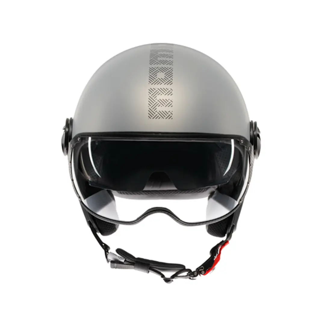 MOMO KASK/FGTR EVO MOMO HIP MATT GREYY/CERULEAN GREY