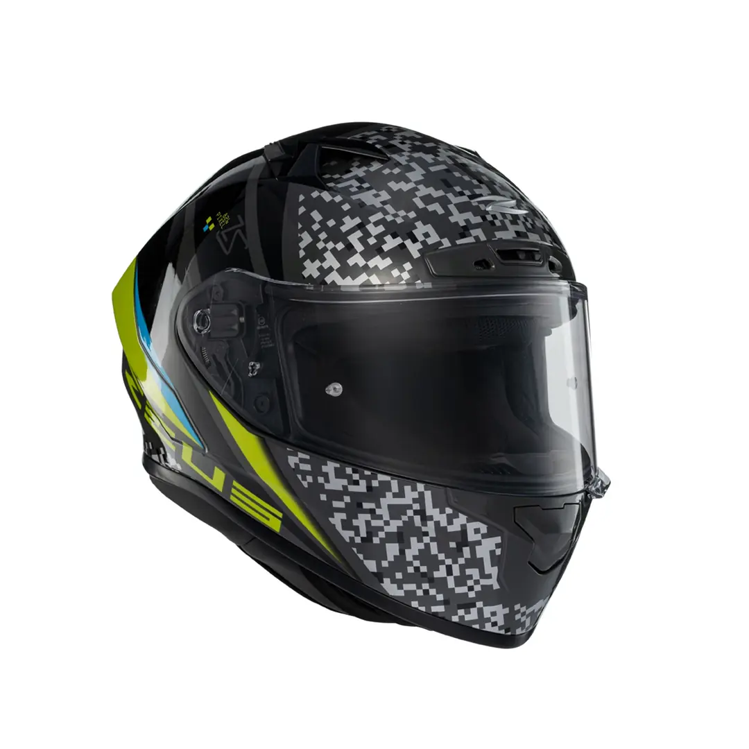 ZEUS KASK/ZS-826 BK23 YELLOW