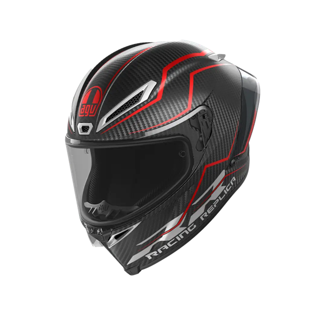 AGV KASK/PISTA GP RR MPLK PERFORMANTE CARBON BLK RED