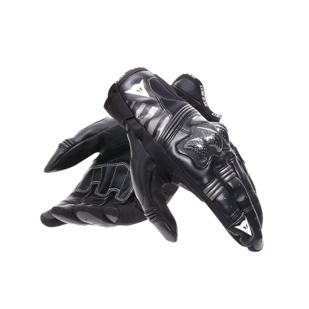 DAINESE ELD/ REACTO CARBON SHORT GLOVES BLACK/ANTHRACITE