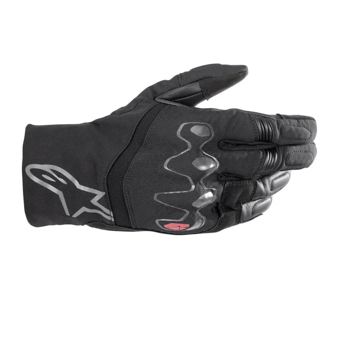 Alpinestars Hyde XT DS WP Korumalı Motosiklet Eldiveni Siyah / Siyah
